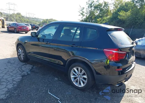 2013 BMW X3 xDrive28I from USA, damaged, VIN 5UXWX9C54D0A30613